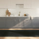 Vidaxl rectangulaire 100x500 cm gris de bambou