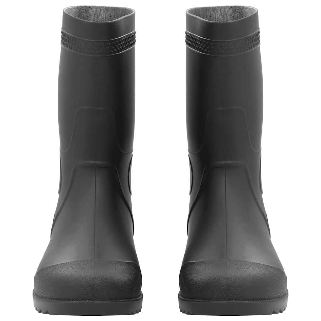 Vidaxl Rain Boots Taille 45 PVC Black
