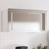VidaXL Armoire murale de cuisine avec portes coulissantes en acier inoxydable