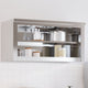 Vidaxl Kitchen Wall Armotboard avec étagère en acier inoxydable