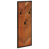 Vidaxx porte-manteaux 2 pcs 35x1x90 cm bois d'acacia massif