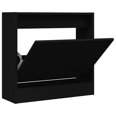 Armoire à chaussures Vidaxl 60x21x57 cm Bois de bois de propriété