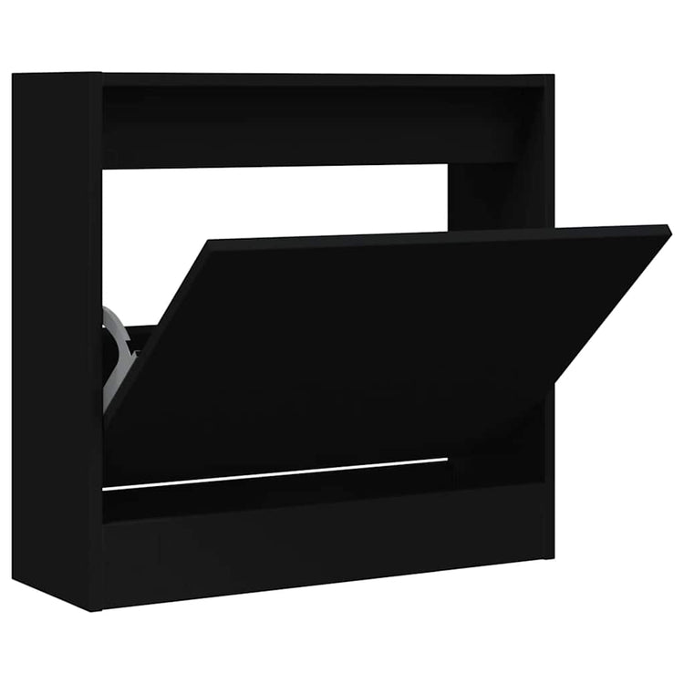 Armoire à chaussures Vidaxl 60x21x57 cm Bois de bois de propriété