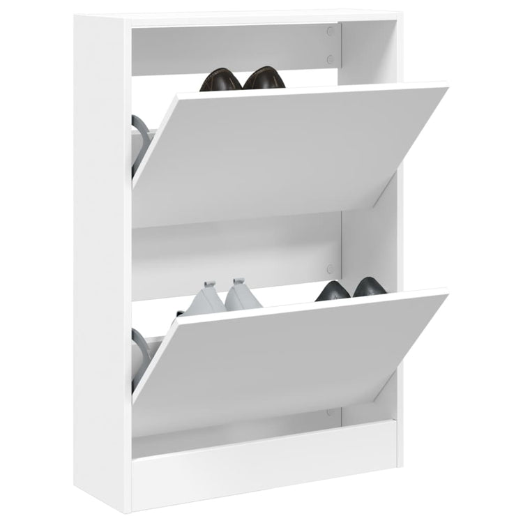 Armoire à chaussures Vidaxl 60x21x87,5 cm Bois de bois transformé