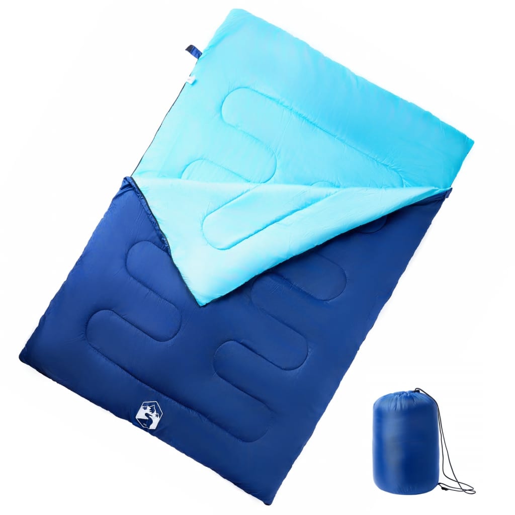 Vidaxx sac de couchage double avec oreillers pour adultes 3-4 saisons