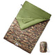 Vidaxx sac de couchage double avec oreillers pour adultes 3-4 saisons