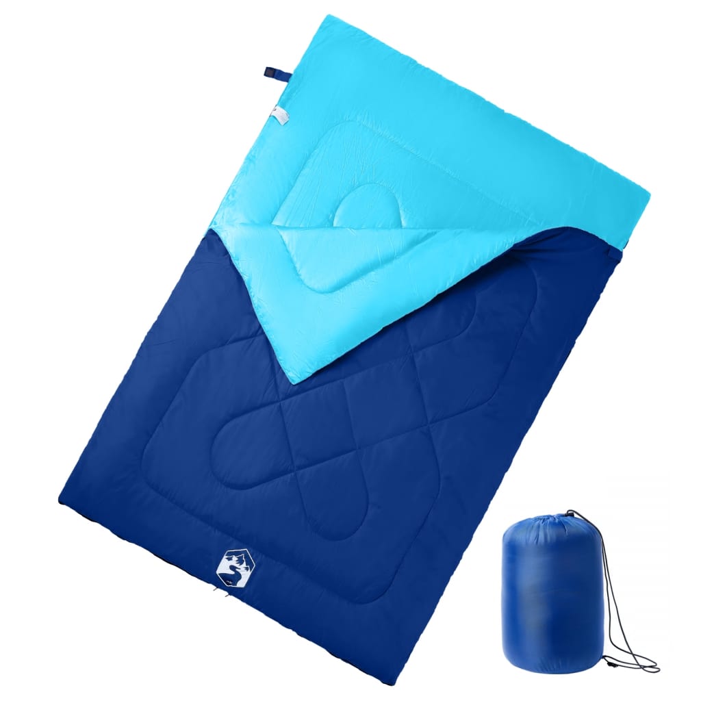 Vidaxx sac de couchage double avec oreillers pour adultes 3-4 saisons
