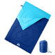 Vidaxx sac de couchage double avec oreillers pour adultes 3-4 saisons