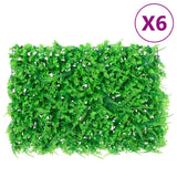 Vidaxl Gate avec feuille de fougère artificielle 6 PCS 40x60 cm vert - afbeelding 1