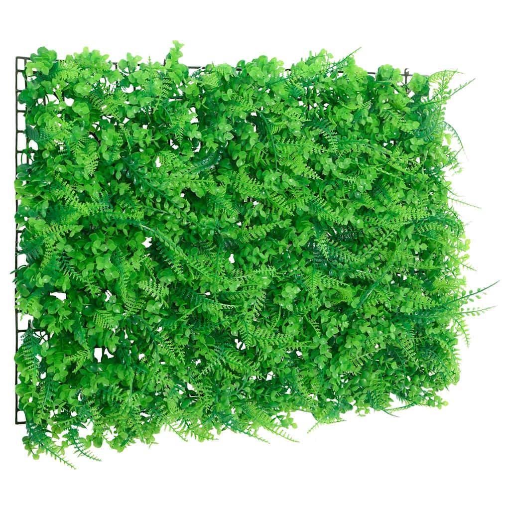 Vidaxl Gate avec feuille de fougère artificielle 6 PCS 40x60 cm vert