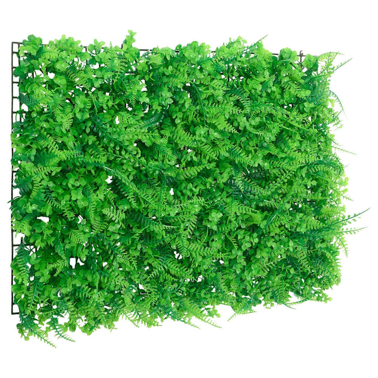Vidaxl Gate avec feuille de fougère artificielle 6 PCS 40x60 cm vert