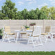 Coussins de chaise vidaxl 4 pcs bas dos oxford tissu beige