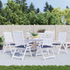 Coussins de palette vidaxl 6 ST 50x50x3 cm Oxford tissu marin bleu