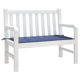 Vidaxl jardin banc coussin 120x50x3 cm oxford tissu marin bleu - afbeelding 3