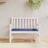 Vidaxl jardin banc coussin 120x50x3 cm oxford tissu marin bleu - afbeelding 1