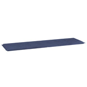 Vidaxl jardin banc coussin 180x50x3 cm oxford tissu marin bleu - afbeelding 2