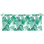 Vidaxl jardin banc coussin 120x50x7 cm motif de feuille de tissu oxford - afbeelding 2