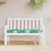 Vidaxl jardin banc coussin 120x50x7 cm motif de feuille de tissu oxford - afbeelding 1