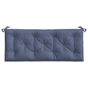 Vidaxl jardin banc coussin 120x50x7 cm oxford tissu marin bleu - afbeelding 2