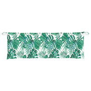 Vidaxl jardin banc coussin 150x50x7 cm motif de feuille de tissu oxford - afbeelding 2