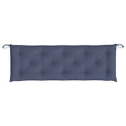 Vidaxl jardin banc coussin 150x50x7 cm oxford tissu marin bleu - afbeelding 2