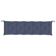 Vidaxl jardin banc coussin 180x50x7 cm oxford tissu marin bleu - afbeelding 2