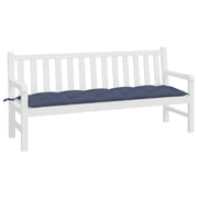 Vidaxl jardin banc coussin 180x50x7 cm oxford tissu marin bleu - afbeelding 3