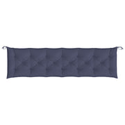Vidaxl jardin banc coussin 200x50x7 cm oxford tissu marin bleu - afbeelding 2