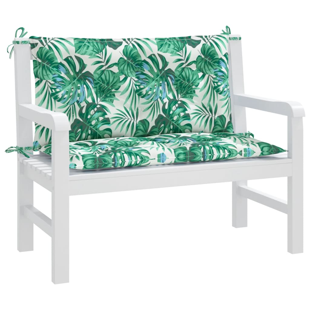 Vidaxl Garden Banc Cushions 2 ST LAGE MOTEL 100X50X7 CM OXFORD TAST