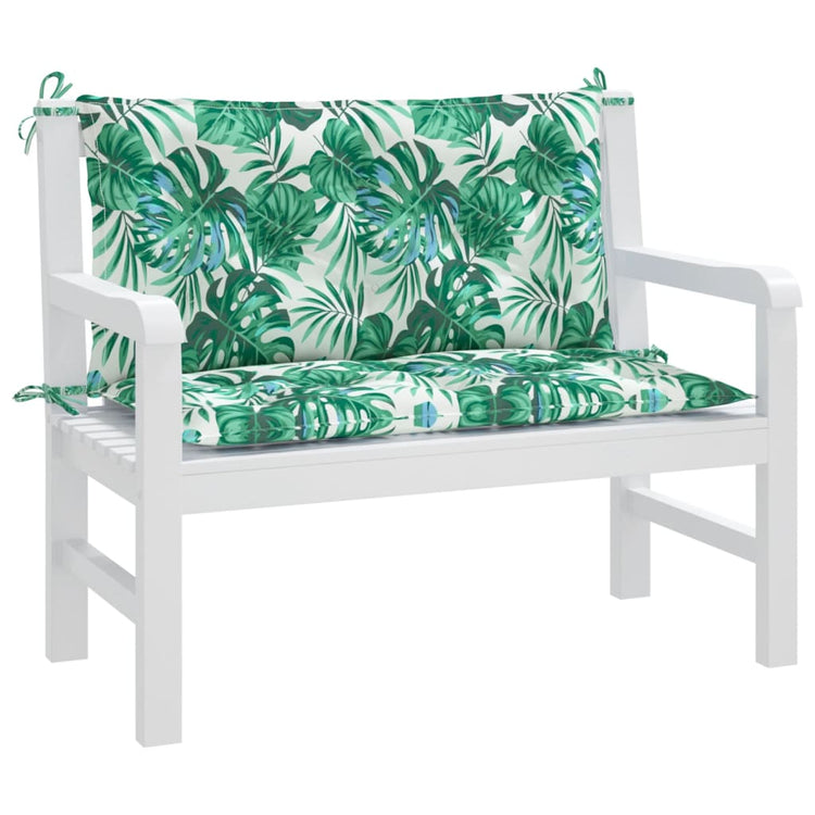Vidaxl Garden Banc Cushions 2 ST LAGE MOTEL 100X50X7 CM OXFORD TAST