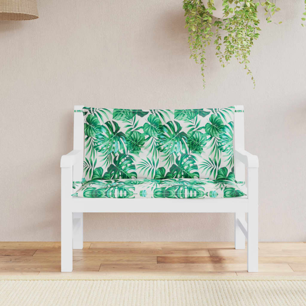 Vidaxl Garden Banc Cushions 2 ST LAGE MOTEL 100X50X7 CM OXFORD TAST