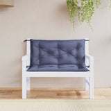 Vidaxl Garden Banc Cushions 2 St 100x50x7 cm Oxford tissu marin bleu - afbeelding 1