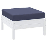 Coussin de palette vidaxl 60x60x10 cm oxford tissu marin bleu - afbeelding 3