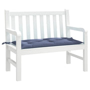 Vidaxl jardin banc coussin 110x50x7 cm oxford tissu marin bleu - afbeelding 3