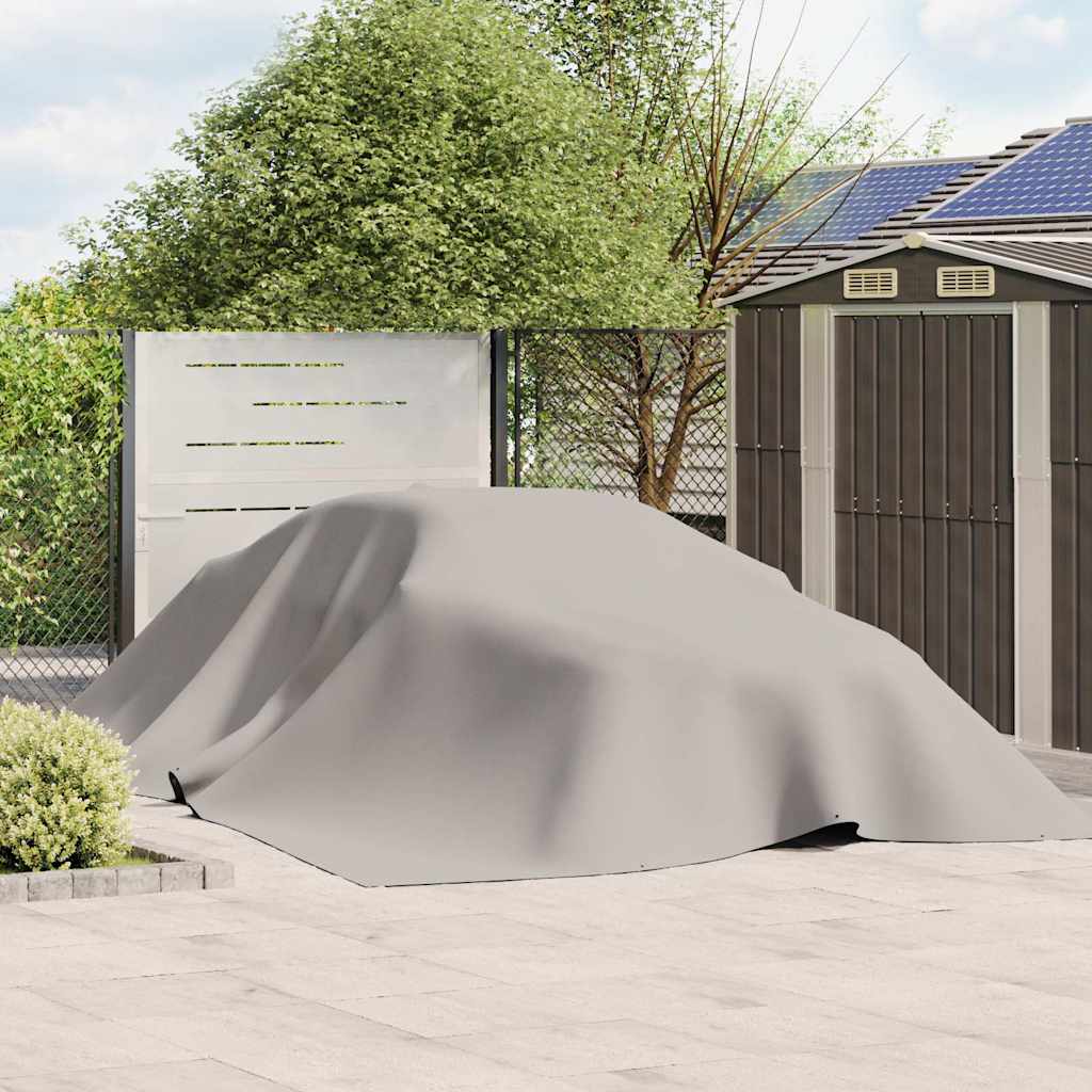 Dispositif Vidaxl 650 g m² 5x7 m gris