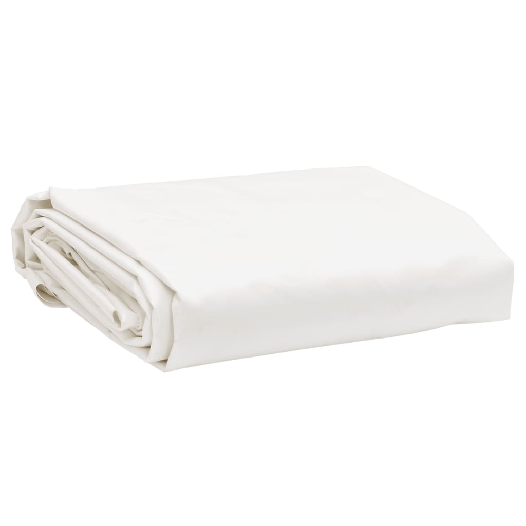 Dispositif Vidaxl 650 g m² 5x6 m blanc