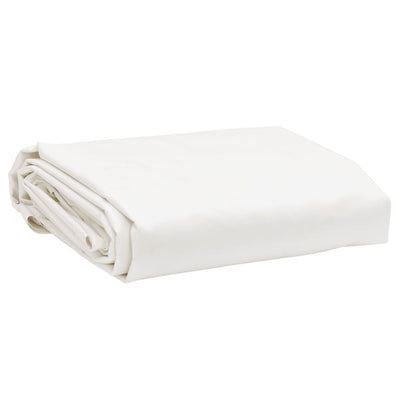 Dispositif Vidaxl 650 g m² 5x6 m blanc