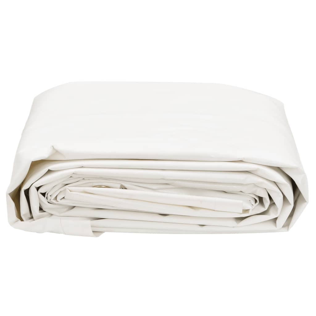 Dispositif Vidaxl 650 g m² 5x6 m blanc
