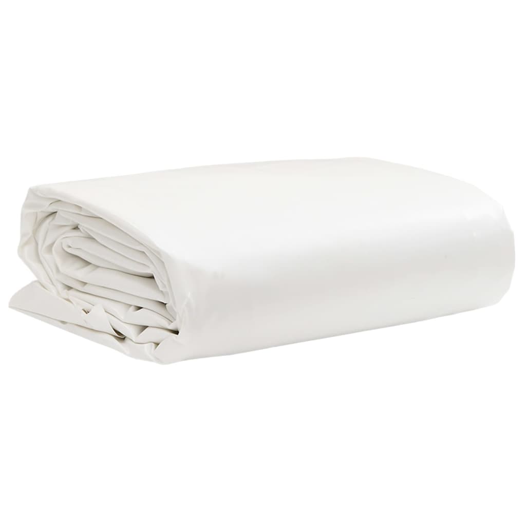 Dispositif Vidaxl 650 g m² 4x5 m blanc