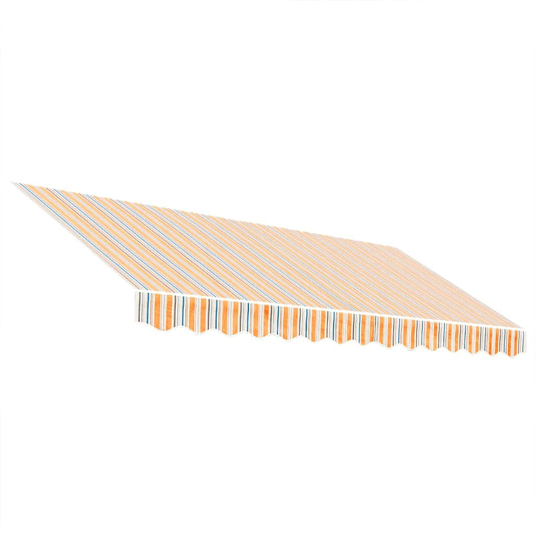 Tissu de remplacement Vidaxl pour Luifel rayé de 3,5x2,5 m multiplié