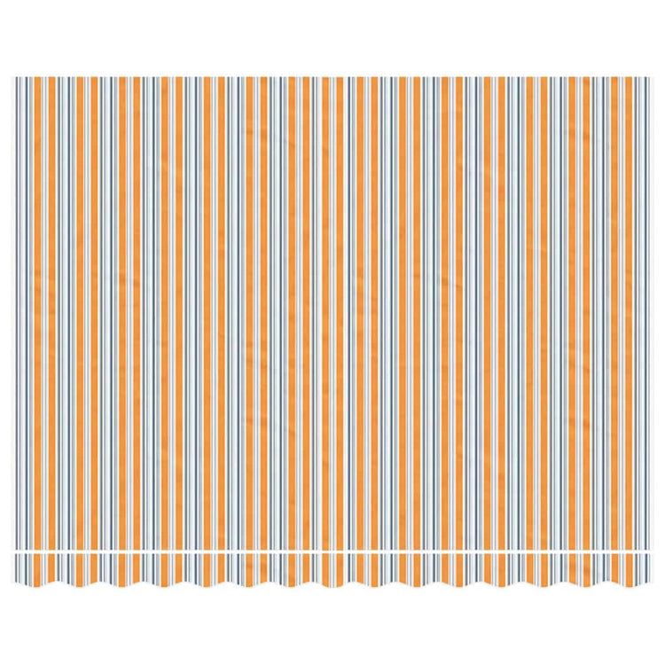 Tissu de remplacement Vidaxl pour Luifel rayé de 3,5x2,5 m multiplié