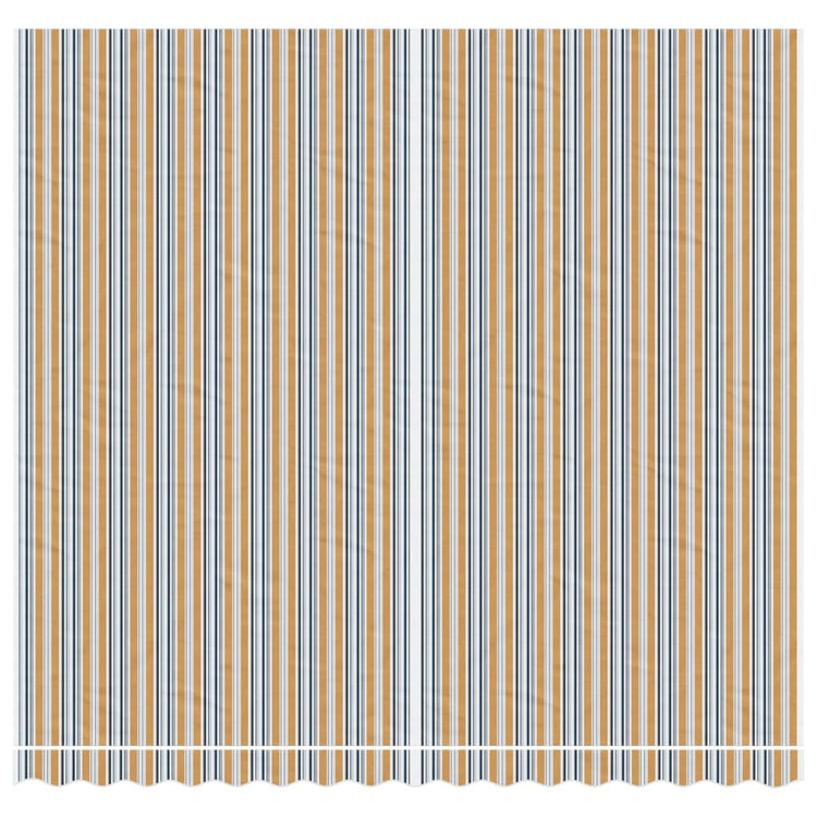 Tissu de remplacement Vidaxl pour Luifel rayé 4x3,5 M multicolores