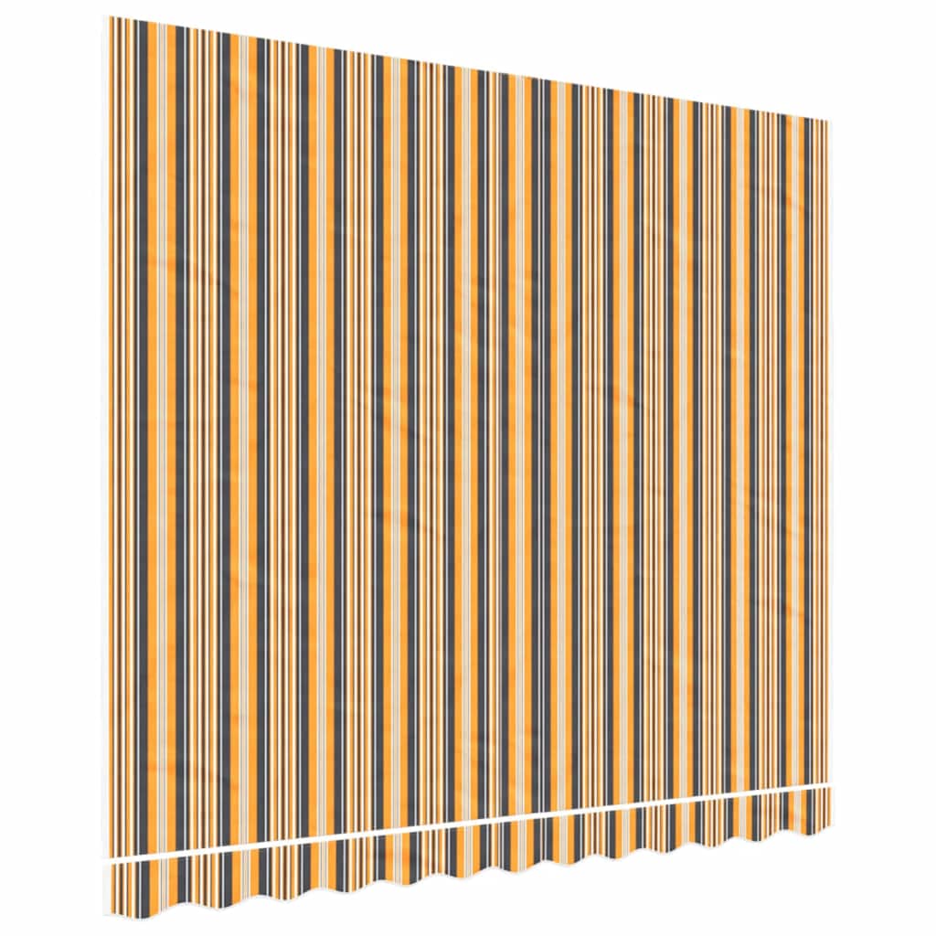 Vidaxx toile de remplacement pour auvent rayé 3x2,5 m multicolore