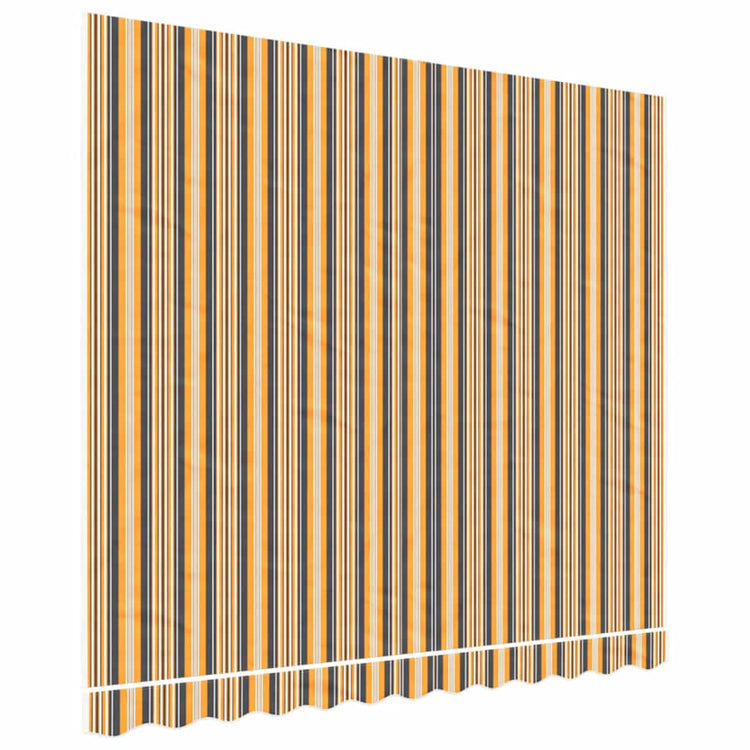 Vidaxx toile de remplacement pour auvent rayé 3x2,5 m multicolore