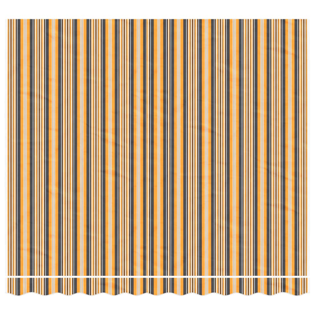 Vidaxx toile de remplacement pour auvent rayé 3x2,5 m multicolore