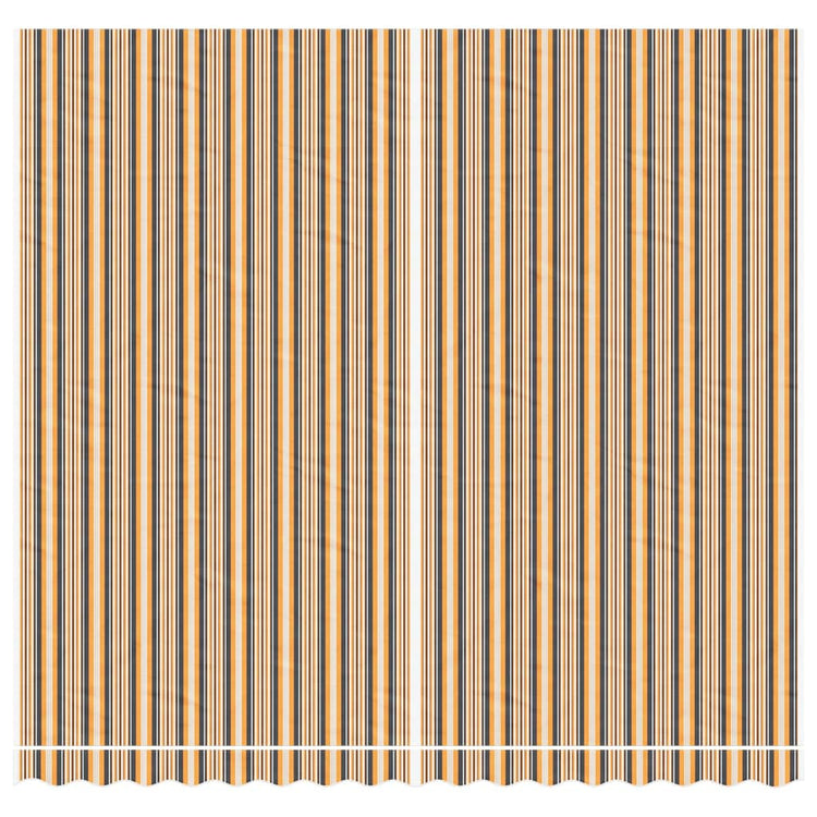 Tissu de remplacement Vidaxl pour Luifel rayé 4x3,5 M multicolores