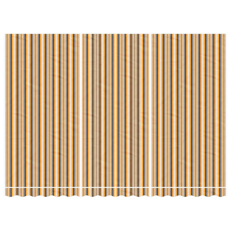 Tissu de remplacement Vidaxl pour la canopée rayée de 4,5x3 m multicolores