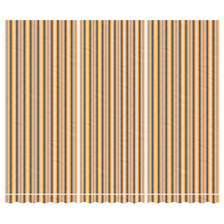 Tissu de remplacement de Vidaxl pour Luifel rayé de 4,5x3,5 m multicolores