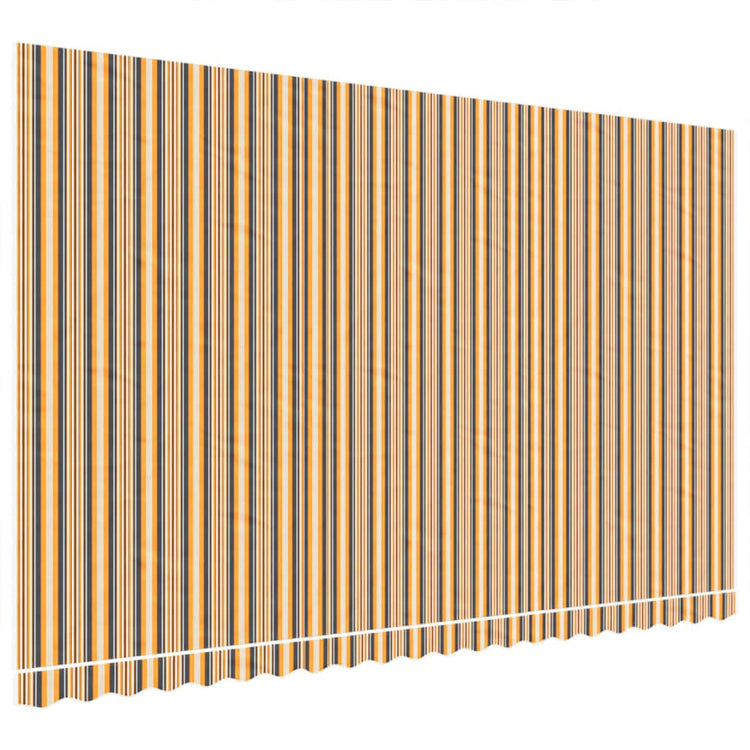 Vidaxx toile de remplacement pour auvent rayé 5x3 m multicolore