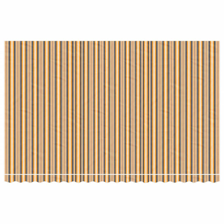 Vidaxx toile de remplacement pour auvent rayé 5x3 m multicolore